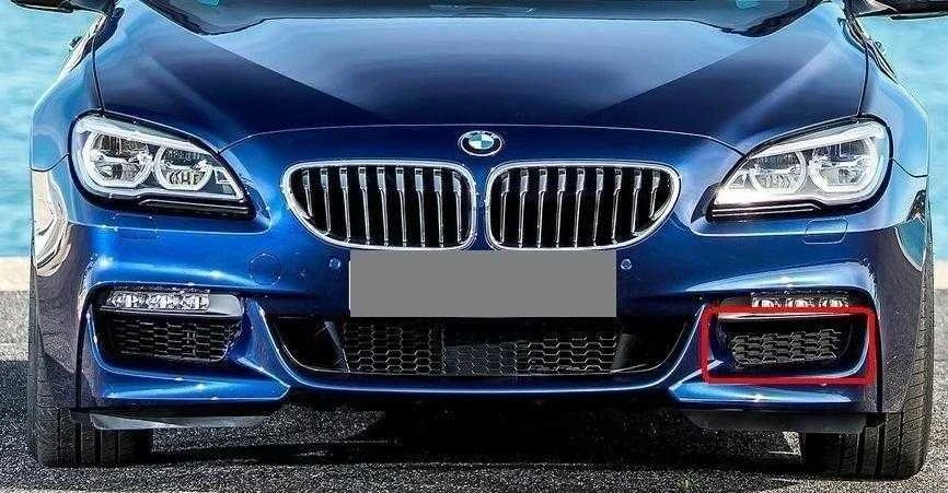 BMW F06 priekinis bamperis M grotelės Kairė originali 51118050347