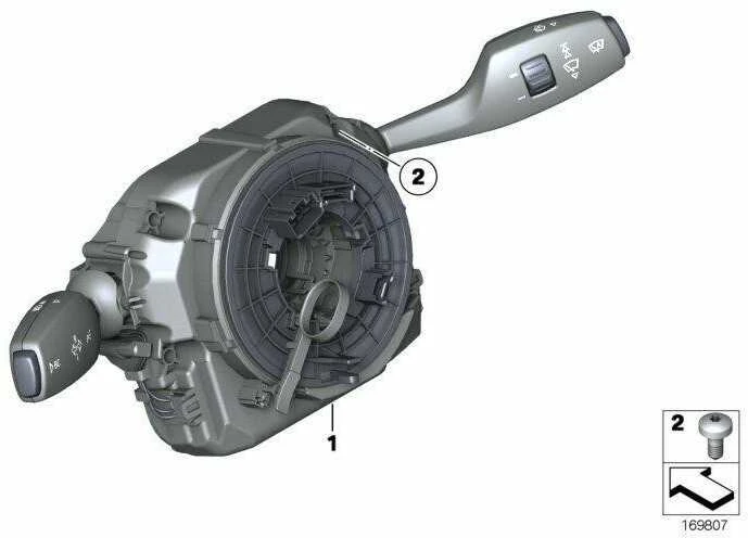 Bmw F07 F10 F06 F12 F13 F01 F02 Vairo Stiprintuvas Originalus 61319354048