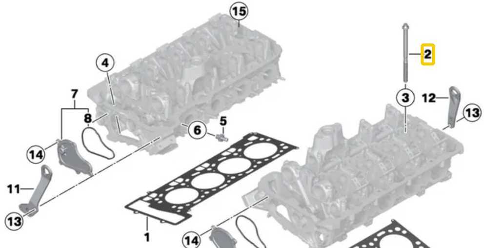 BMW Cilindro Galvutė Varžtas 5 F10 F11 G30 F90 M5 Originalus 11127607557