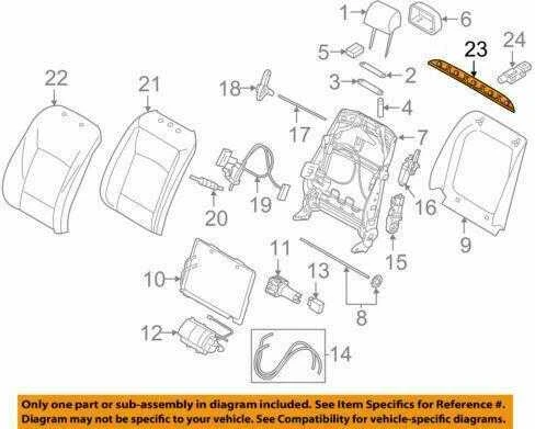 BMW F07 Priekinis dešinysis kiemo žibintas originalus 52109180203