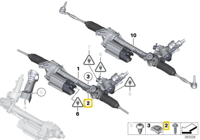 BMW F10 F11 G30 G31 Variklio Stūmoklio Bolts Originalus 32106781622