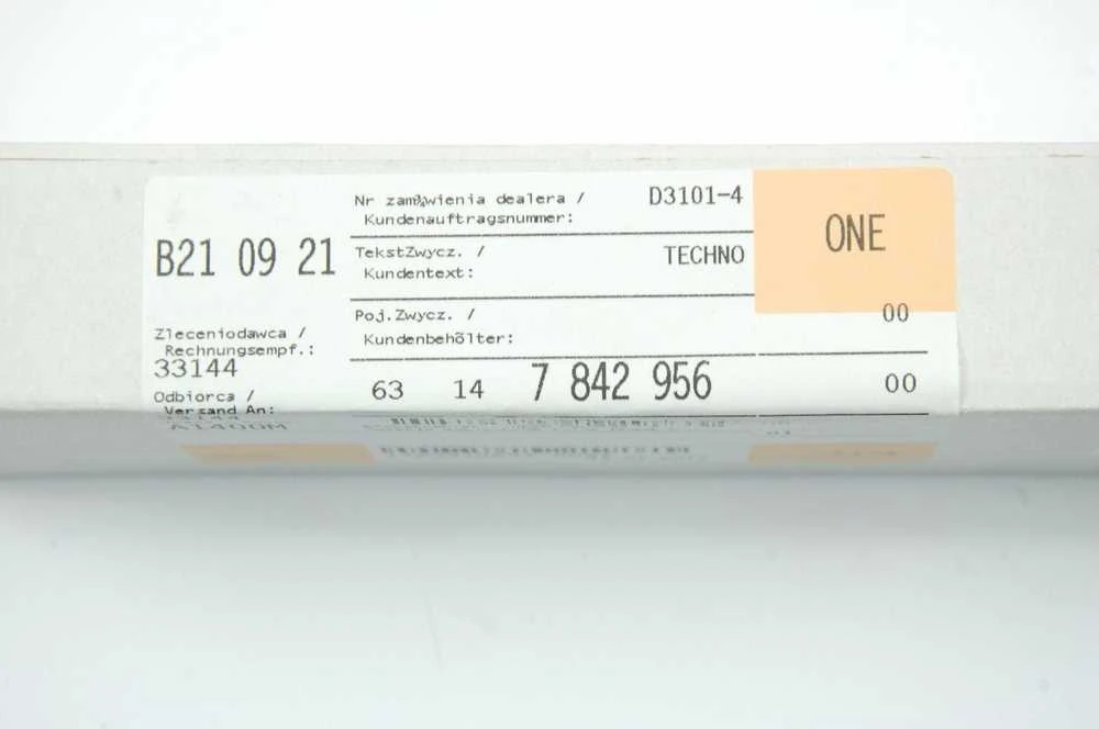 BMW F10 galinio bamperio atšvaitas Originalus 63147842956