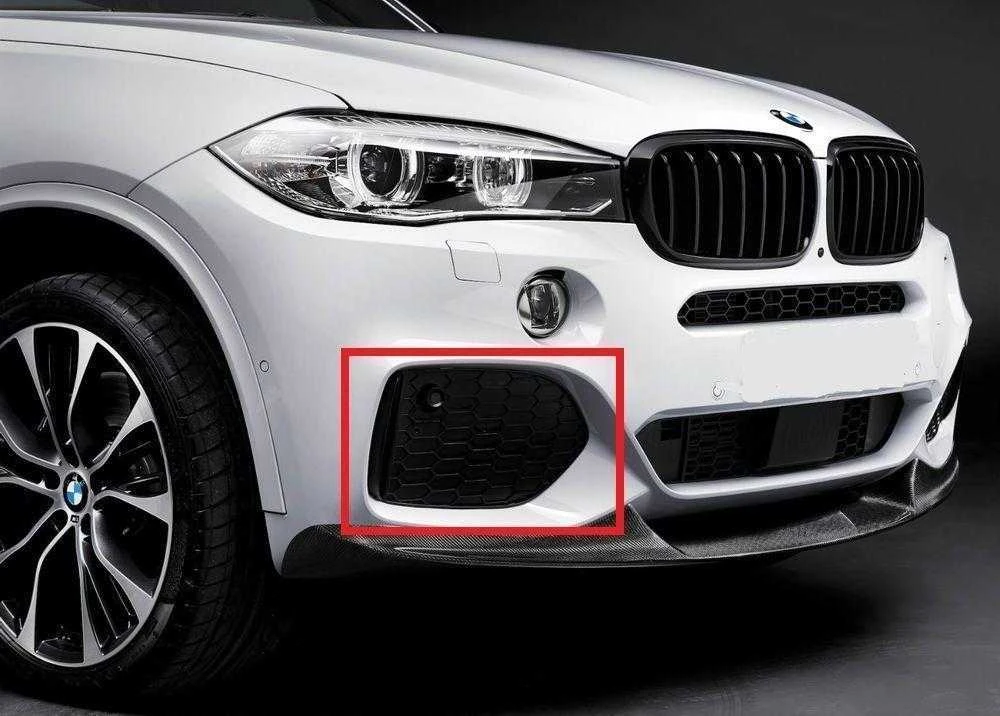 BMW F15 priekinis bamperis, uždarytos M grotelės, dešinė pusė Originalus 51118064636