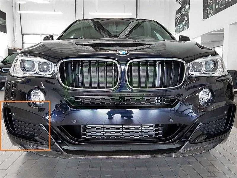 BMW F16 priekinės dešinės pusės uždarytos grotelės originalios 51118069334