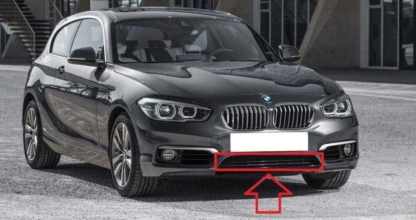 BMW F20 F21 Centro Žemutinė Grilis Originalus 51117383765