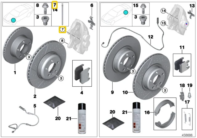 BMW F20 F21 F22 F30 F31 F32 F33 F34 F36 F80 F82 Rodiklis Vairo originalus 34116850934