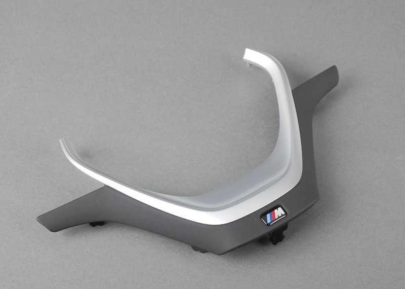 BMW F20 F21 vairo ratlankio dangtelis Juodas Pearl Chrome originalus 32307845876