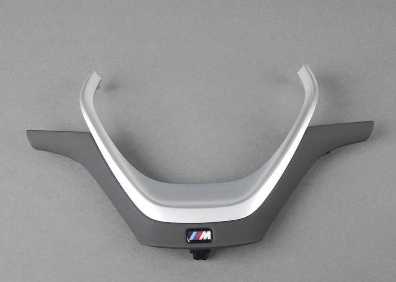 BMW F20 F21 vairo ratlankio dangtelis Juodas Pearl Chrome originalus 32307845876