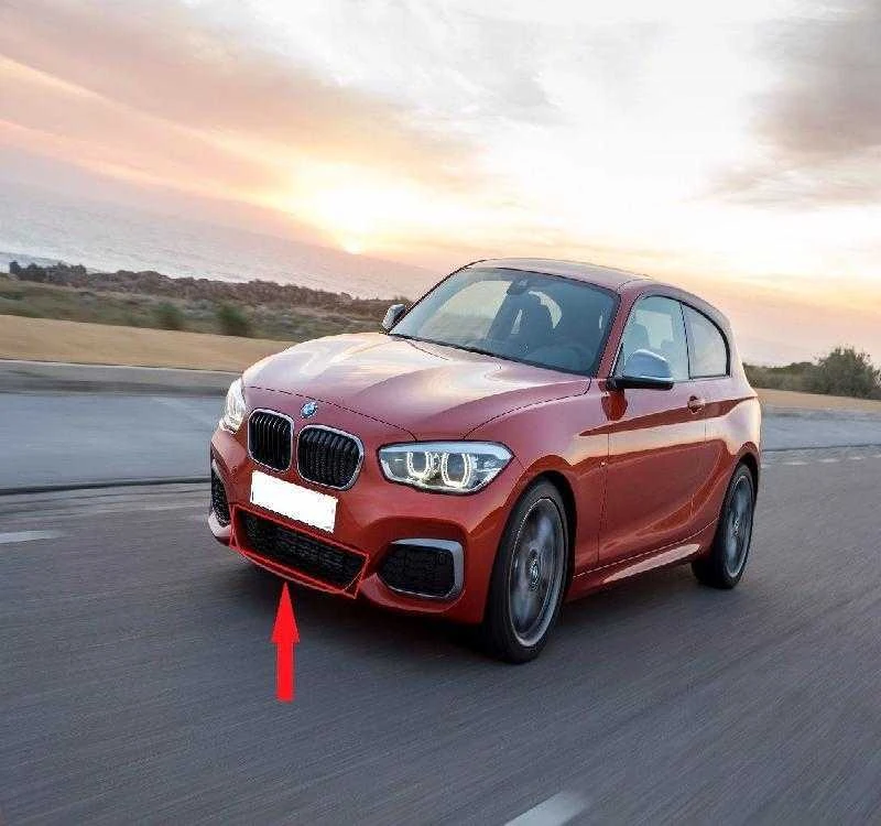 Bmw F20 F21 Priekinio Buferio Centrinės Apatinės M Grotelės Originalus 51118060284