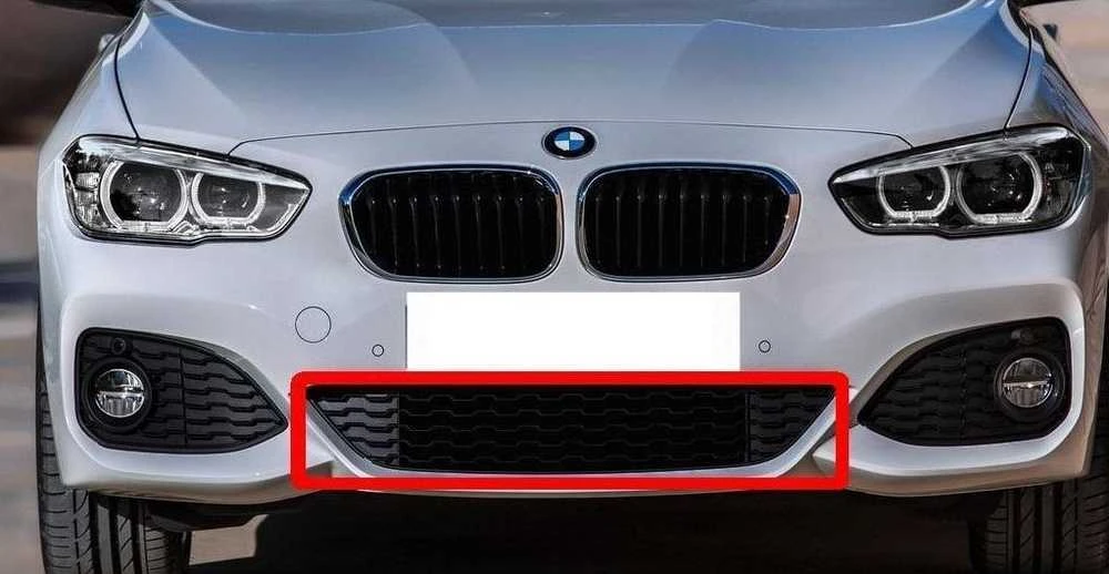 Bmw F20 F21 Priekinio Buferio Centrinės Apatinės M Grotelės Originalus 51118060284