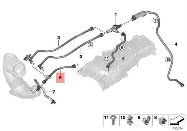 Bmw F20n F21n Degalu Bako Siurbimo Siurbliukas Su Linija Originalus 13907643100