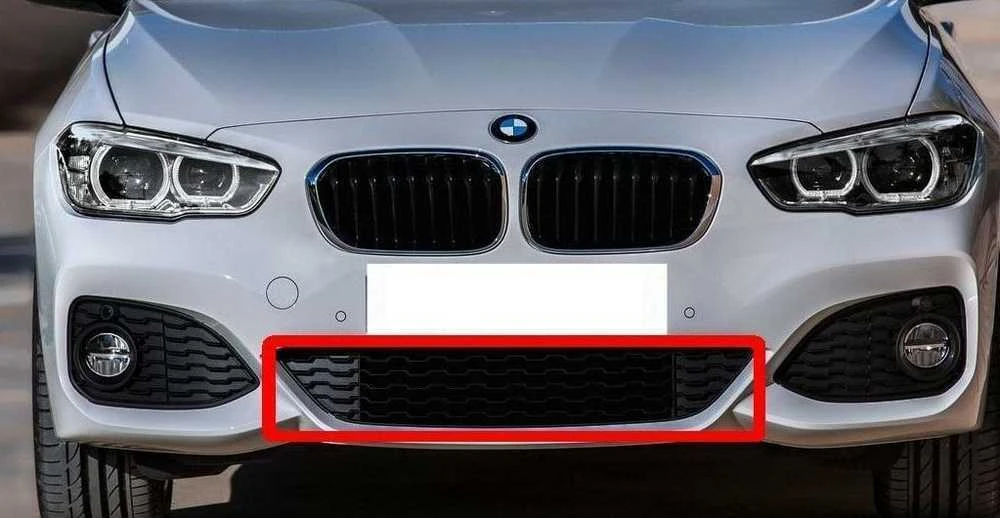 Bmw F20 F21 Priekinio Buferio Centrinės Apatinės M Grotelės Originalus 51118060284