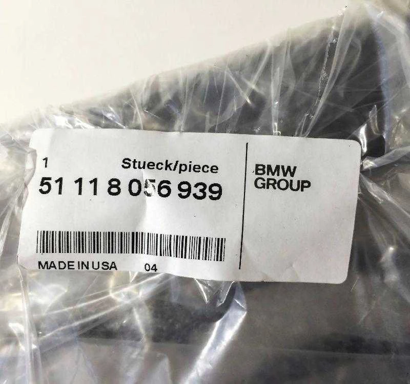 Bmw X3 F25 X4 F26 Priekinio Buferio Centrinės Apatinės M Grotelės Originalus 51118056939