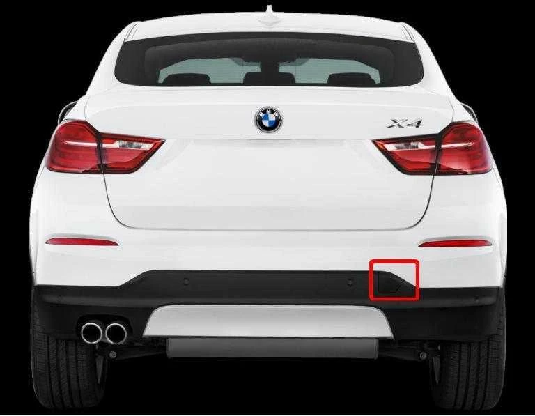BMW F26 galinio bamperio vilkimo kablio akies dangtelis originalus 51127338754