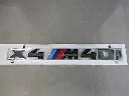 BMW F26 X4 M GALINĖS BAGAŽINĖS EMBLEMA X4 M40I UŽRAŠAS DEKALAS ŽENKLIUKAS LOGOTIPAS 51148065078 ORIGINALUS