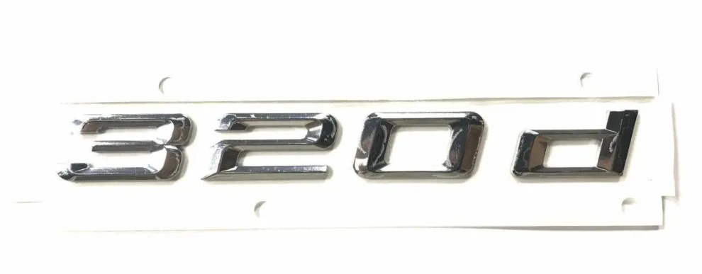 BMW F30 bagažinės dangčio 320d emblema su ženkliuku Originalus 51147289888