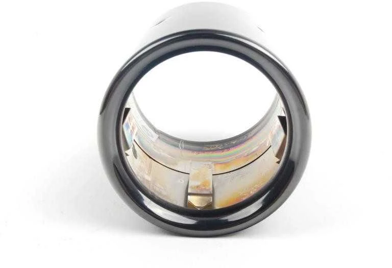 BMW F30 F22 F32 F36 juodas chromuotas išmetimo sistemos antgalis originalus 18307610636