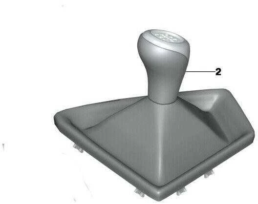 BMW F30 F31 F32 F33 F34 F36 Pavarų svirtelė odinė su dangčiu Originalus 25112284556