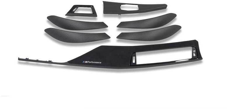 Bmw F32 4 Serija Interjero Apdaila Carbon Alcantara Originalus 51952350476