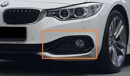BMW F32 F32 F33 F36 rūko žibintų uždara grotelė kairė originali 51117294833