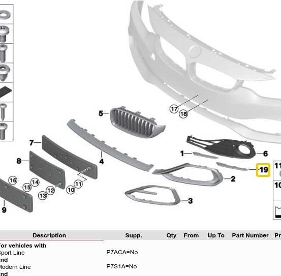 BMW F32 F33 F36 418D 418I 420D 420DX FINISHER ROD RIGHT 51117315106 Originali