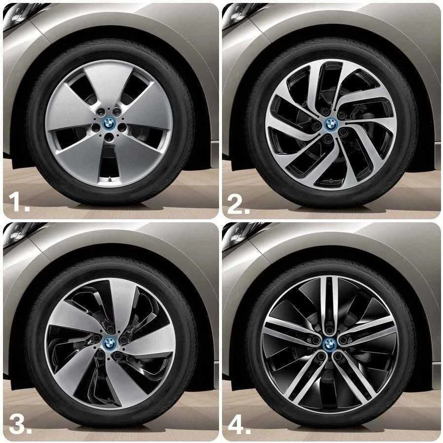 BMW F39 F45 F48 stebulės dangtelis su mėlynu žiedu originalus 36136852052