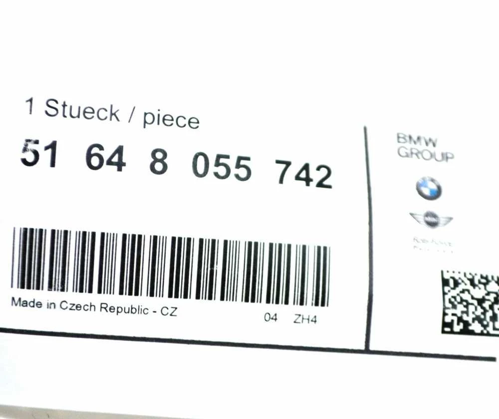 BMW F80 F82 M4 radiatoriaus priekinės panelės laikiklis apatinis dešinysis originalus 51648055742