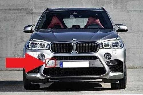 BMW F85 F86 priekinio buferio vilkimo kablio dangtelis gruntuotas originalus 51118066726