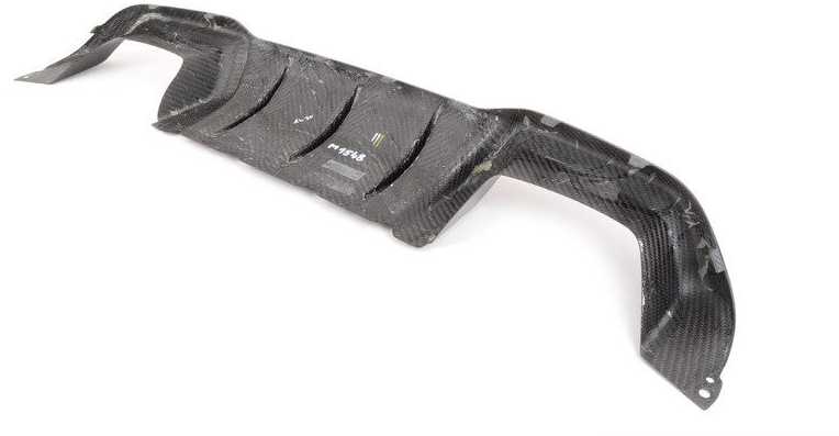 Bmw F87 M2 Heckdiffusor Carbon Originalus 51192361666