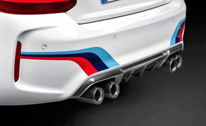 Bmw F87 M2 Heckdiffusor Carbon Originalus 51192361666