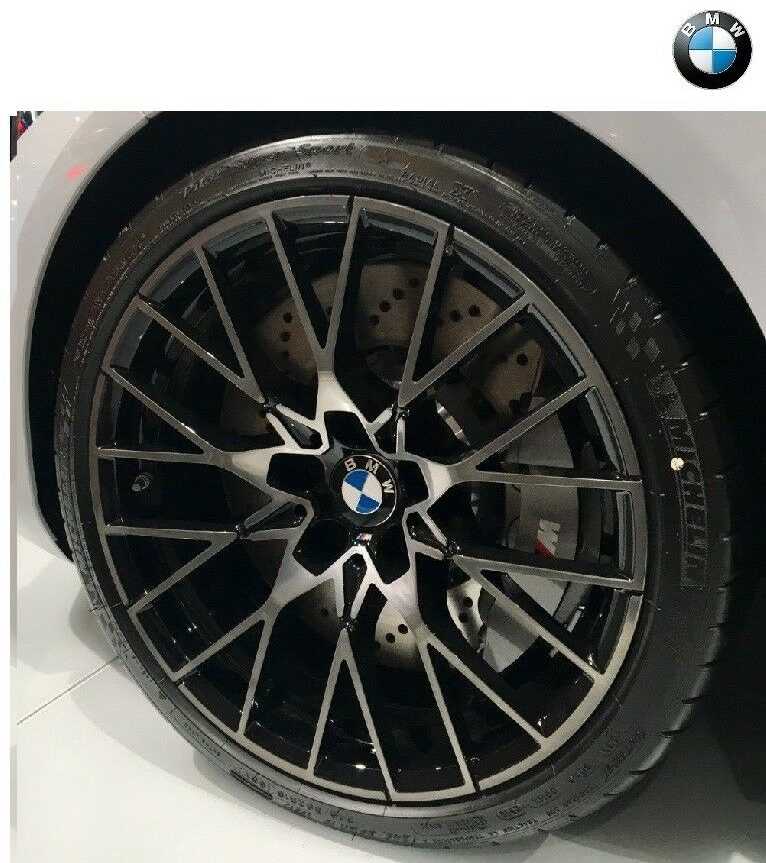BMW F87 M2 LCI 10/2016 12/2019 Diskinis Ratas Iš Lengvojo Lydinio Jet Blk Transl Originalus 36108093987