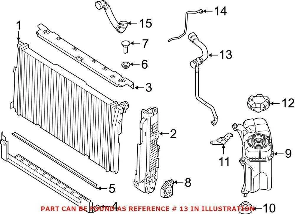 Bmw F87 M2 Lci Radiatorio Vamzdis Originalus 11538071985