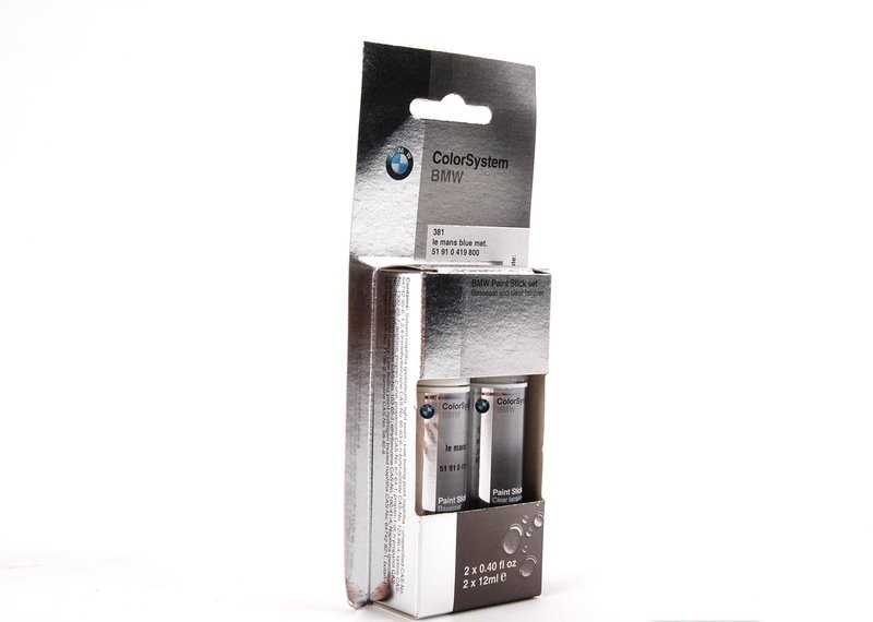 BMW Factory Touch-Up Paint Le Mans Mėlyna Metallic Mėlyna 51910419800 Originalūs