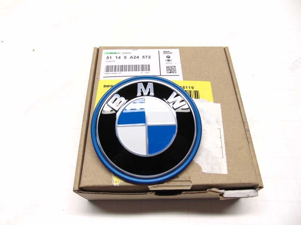 BMW G01 variklio dangčio ženkliukas originali 51145A24572