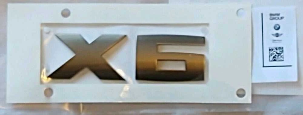 BMW G06 X6 bagažinės ženkliukas originalus 51148092882