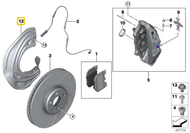 BMW G20 G21 Z4 G29 Dešinės Apsaugos Plokštė Originalus 34106871338