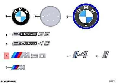 Bmw G26 Etiketė M50 Originalus 51149463264