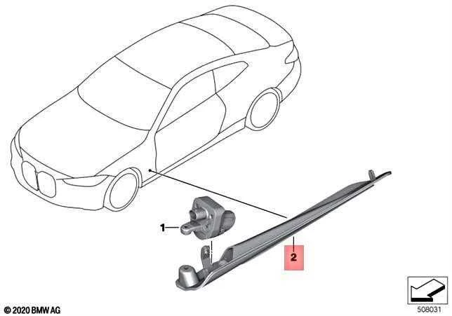 BMW G26 Kairės pusės žibinto laikiklio modulis originalus 63175A09227