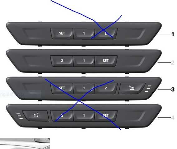 Bmw G30 F90 G31 G32 Dešinės Sėdės Funkcijų Valdymas Originalus 61316826749