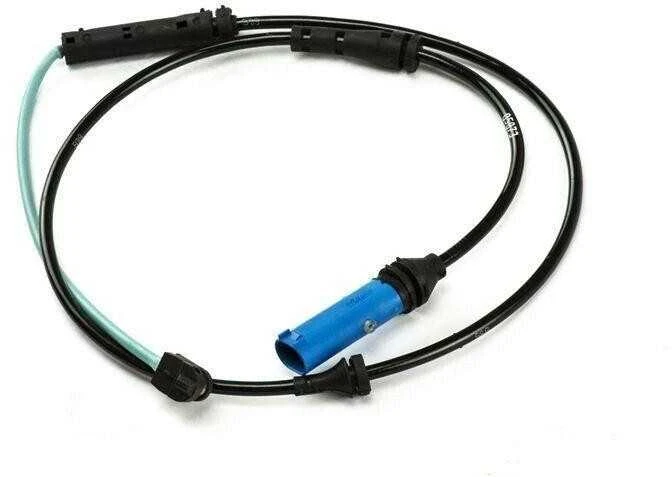 BMW G30 F90 G31 G32 priekinių stabdžių trinkelių nusidėvėjimo jutiklis. Originalus 34356890788