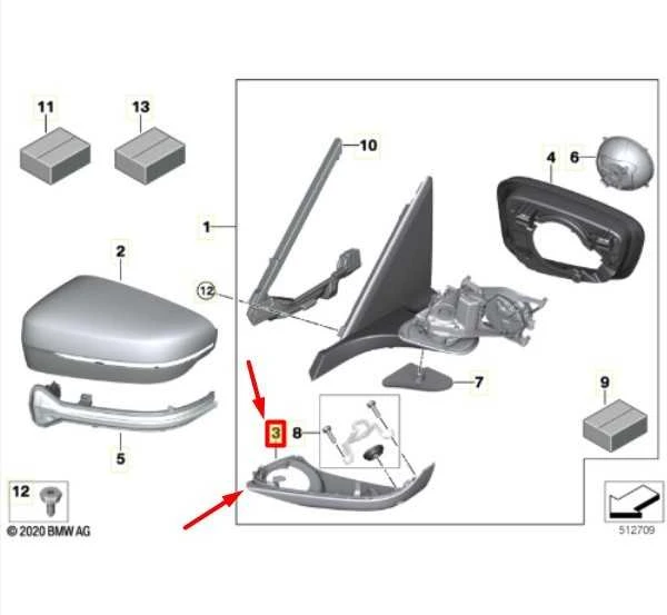 Bmw G30 F90 G31 Korpuso Apatinė Dalis Originalus 51167418818