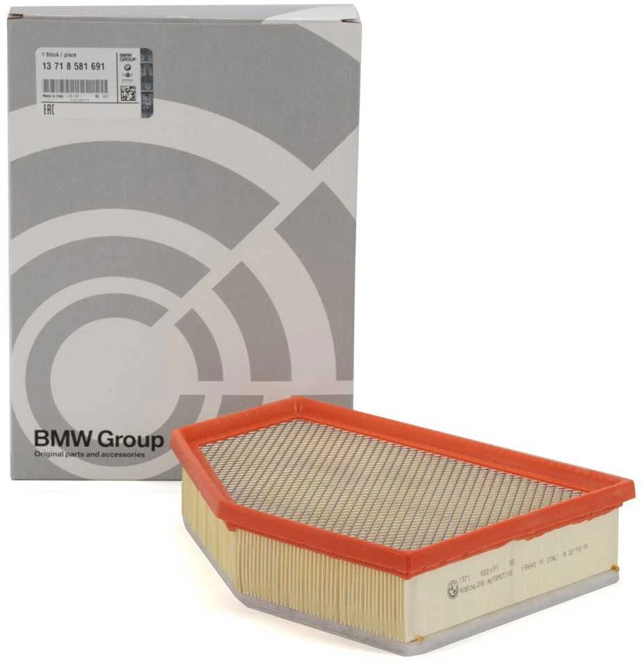 BMW G30 G21 G01 G02 G05 oro filtro elementas originalus 13718581691
