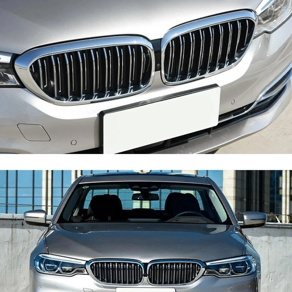 BMW 5 serijos G30 priekinis kairysis groteles (2017–2020) originalus 51137390865