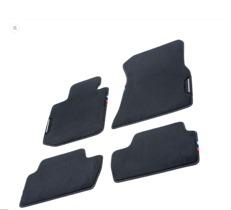 Bmw 2 G42 G87 M2 Grindų Kilimėlių Rinkinys Originalus 51475A35AF9