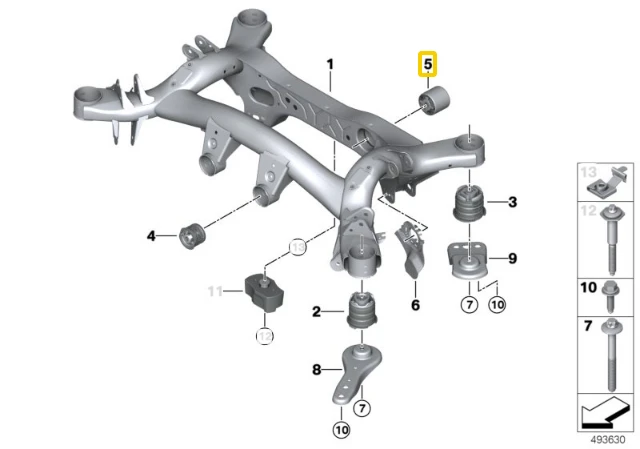 BMW Galinės Hidraulinės Atramos G42 218i 220d 230i 33316877263 Originalus