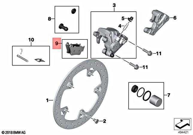 Bmw Galinės Stabdžių Plokštės Komplektas C 400 Gt C 400 X 2020-2021 Originalus 34211542645