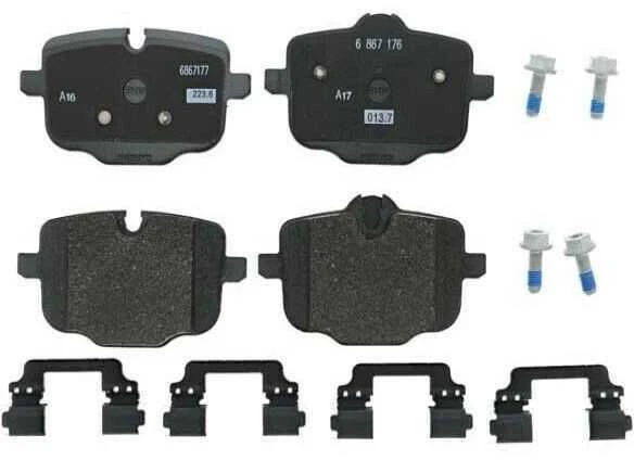 BMW Remonto Rinkinys Stabdžių Trinkelės Be Asbesto G30 G31 G32 G11 G12 G14 G15 X3 X4 X5 X6 X7 Originalus 34216867175