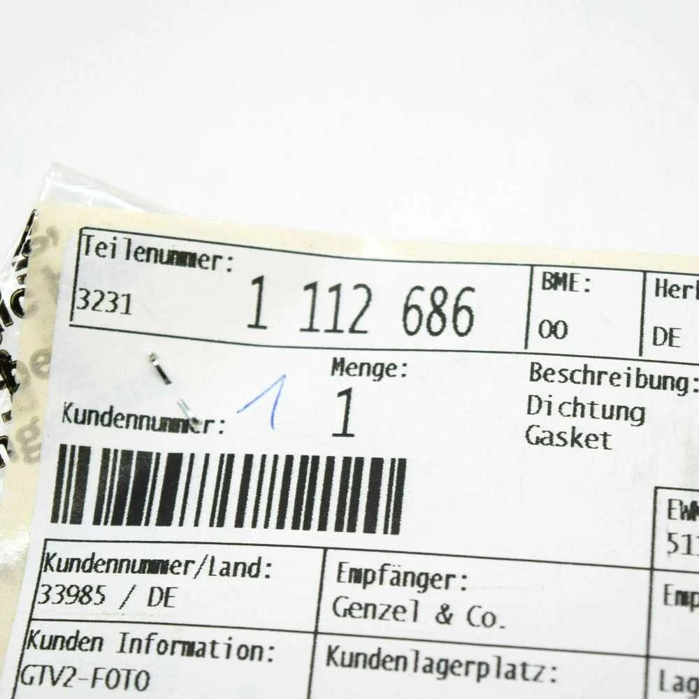 Bmw Gasket 3 E21 E30 32311112686 Originalus 32311112686