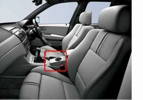 BMW gėrimo laikiklis centrinėje konsolėje 51163405755