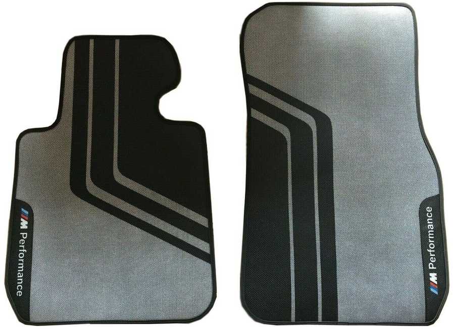 BMW Grindų Kilimėliai Performance Priekiniai F30 F80 M3 F31 Originalus 51472407303